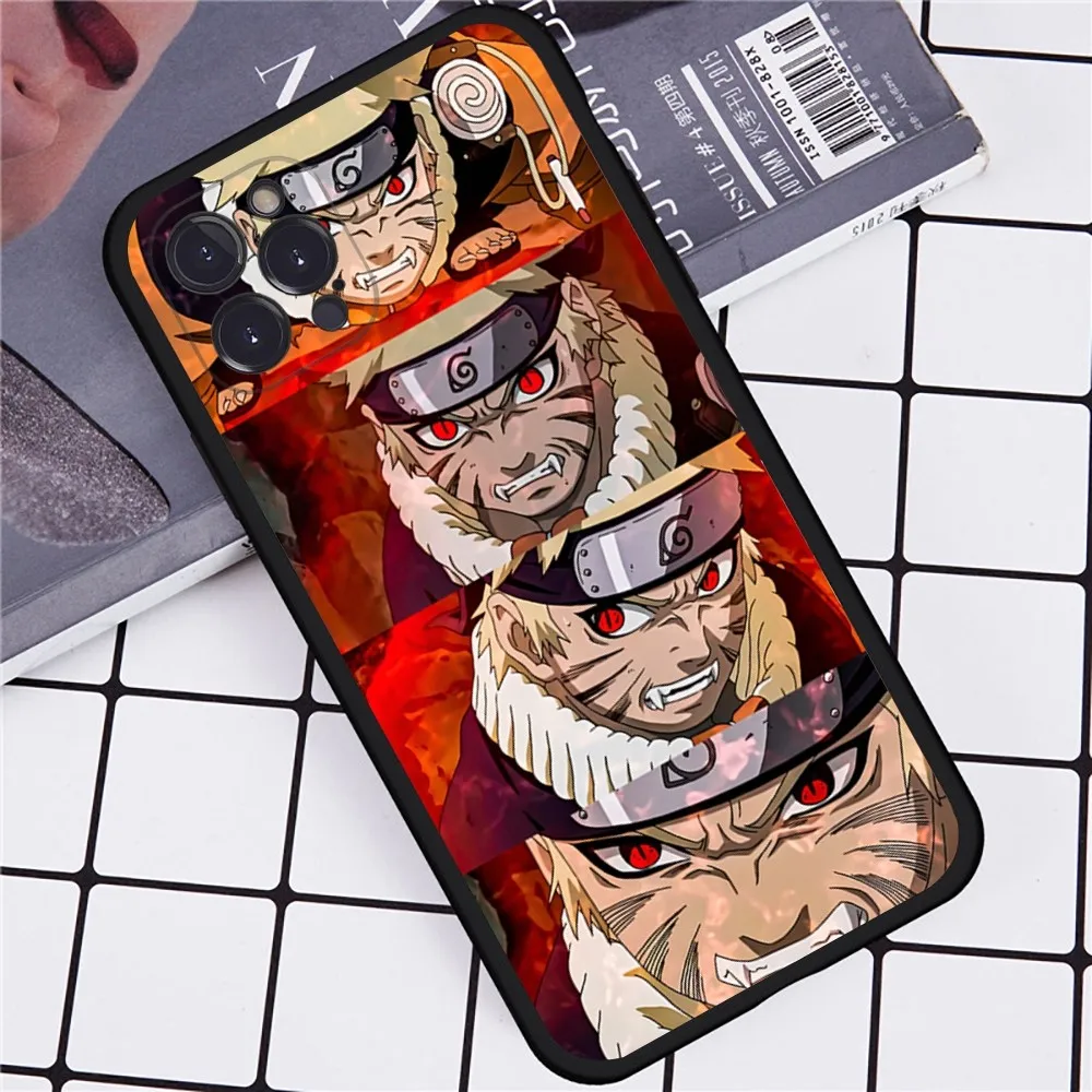 Anime Cool-N-Narutos Phone Case For IPhone 16 15 8 7 6 6S Plus X SE XR XS 14 11 12 13 Mini Pro Max Mobile Case