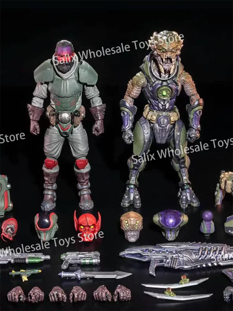 In Stock Four Horsemen Studio Venue-exclusive sets Full Set Outpost Zaxxius T.U.5.C.C. Figure Kid Gifts Toys Customized