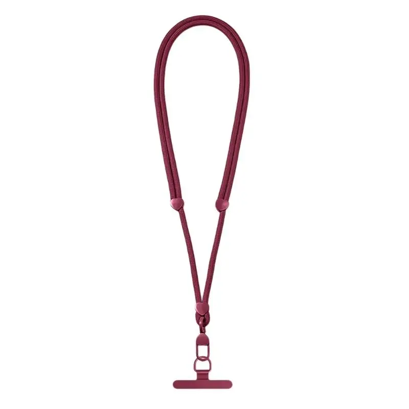 31BA 6Mm Heart Pattern Phone Lanyard Stainless Clip For Secure Fit Comfortable Wear