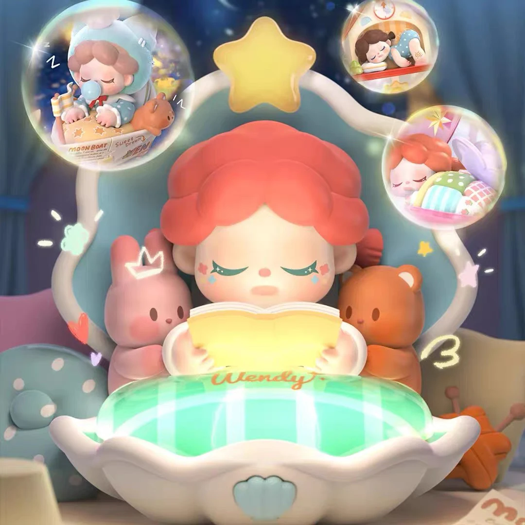 

Genuine Wendy Follow The Moon Series Blind Box Wendy 4 Generation Figurine Cartoon Decor Doll Mystery Box Birthday Gift