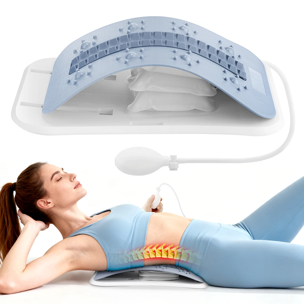 

Поясничные носилки для спины, поддержка нижней части спины, регулируемое инверсионное устройство для тяги поясницы, плата поддержки поясницы для расслабления тела