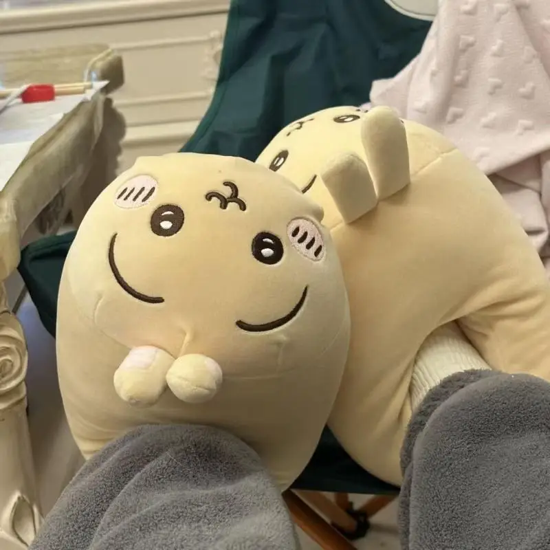 Chiikawa Süße Baumwoll-Hausschuhe, Ins, für zu Hause, Mädchen, Neu, zum Ausgehen, Zweite Winterkollektion, Hachiware Usagi Baumwollschuhe, warm halten, Kawaii Cartoon