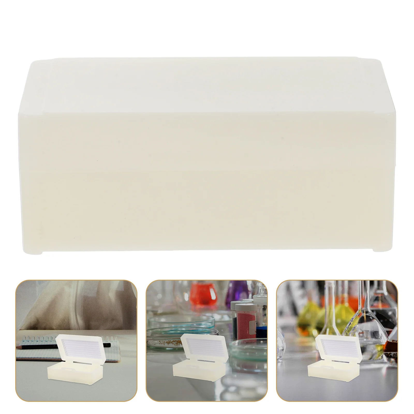 Microscope Laboratory Storage Holder Cabinet Organizer Container The Paper