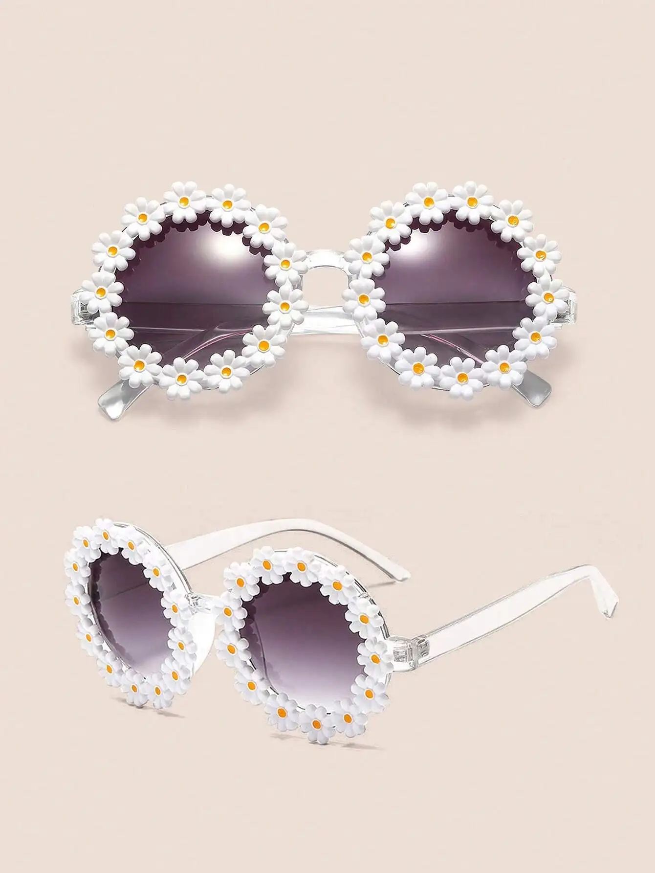 Pet Glasses Small Daisy Shaped Spring/Summer Party Fashion Eyewear