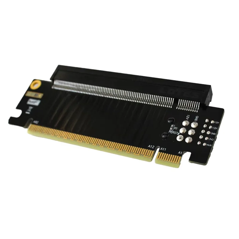 

Чувствительная плата расширения PCI-E 5.0 X16 половинной высоты и полной высоты. Поддержка тестовой карты Pcie5.0 X16. Внешний источник питания.