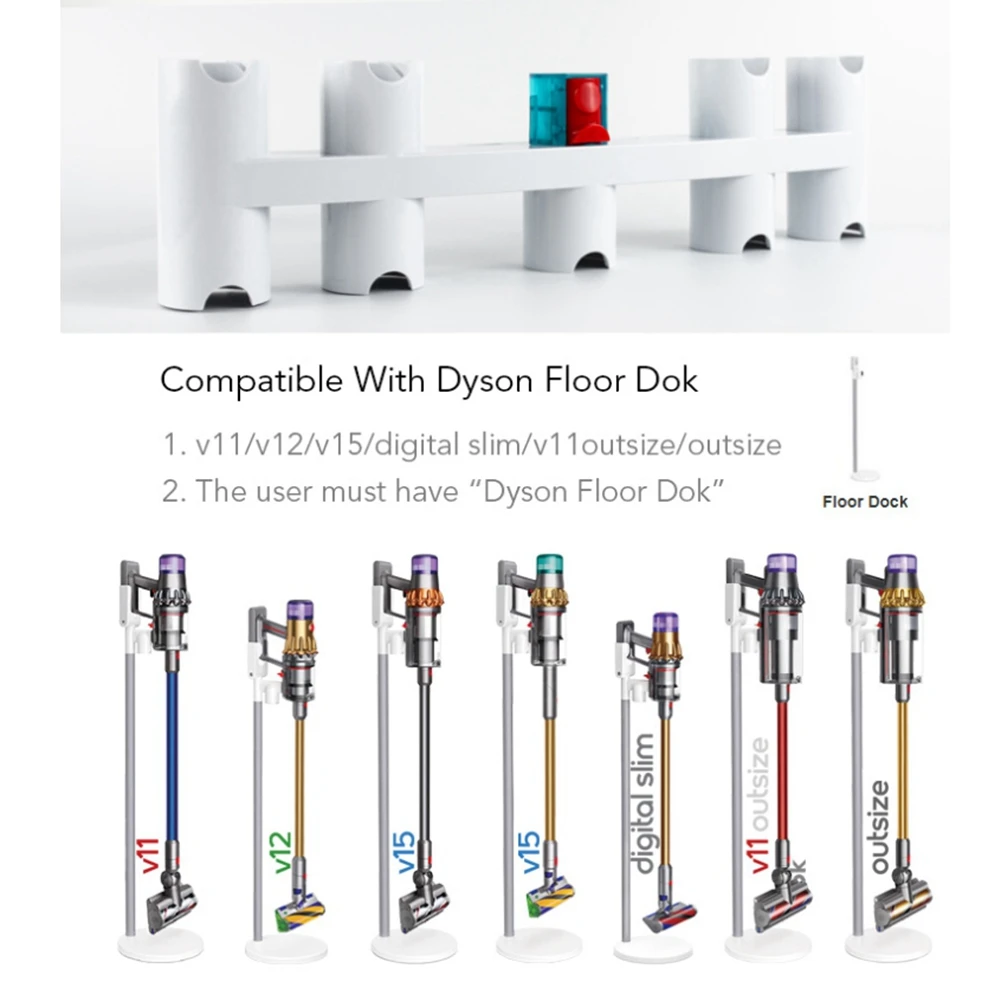 Mise à jour pour aspirateur Dyson V11 Dok, support de rangement, poinçonnage gratuit, 36.3cm, pièces et accessoires