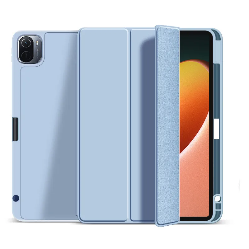 Case for Xiaomi Pad 5 Cover with Pencil Pen Holder Cover Funda For