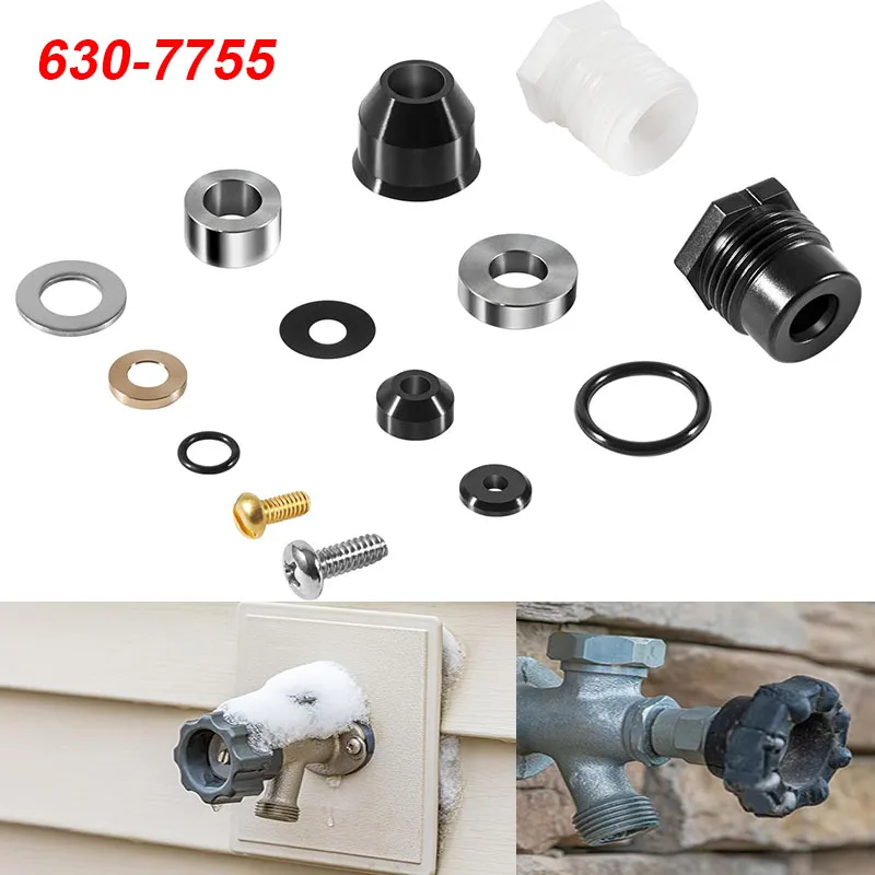 

630-7755 Wall Hydrant Repair Kit Compatible with Faucet Repair Kit 500 400 300 Series, Replacement for Pressure Vacuum Breaker