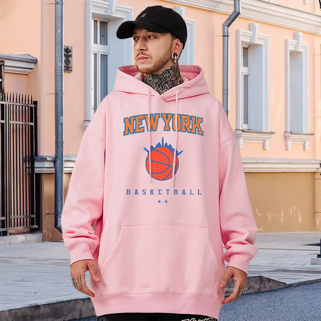 New York City Basketball Printed Mens Hoodies American Style Vintage Tops Oversized Vintage Sweatshirts Trend Cotton Men Clothes AliExpress