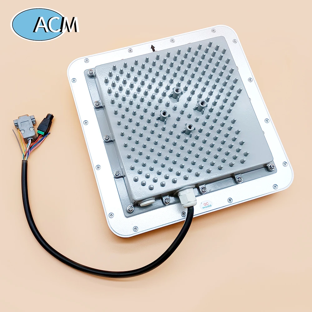 TCP/IP Outdoor Integrated Prime Reader 8-12 Meters UHF Long Distance WG26/34 Interface Access Control Card Reader For Smart