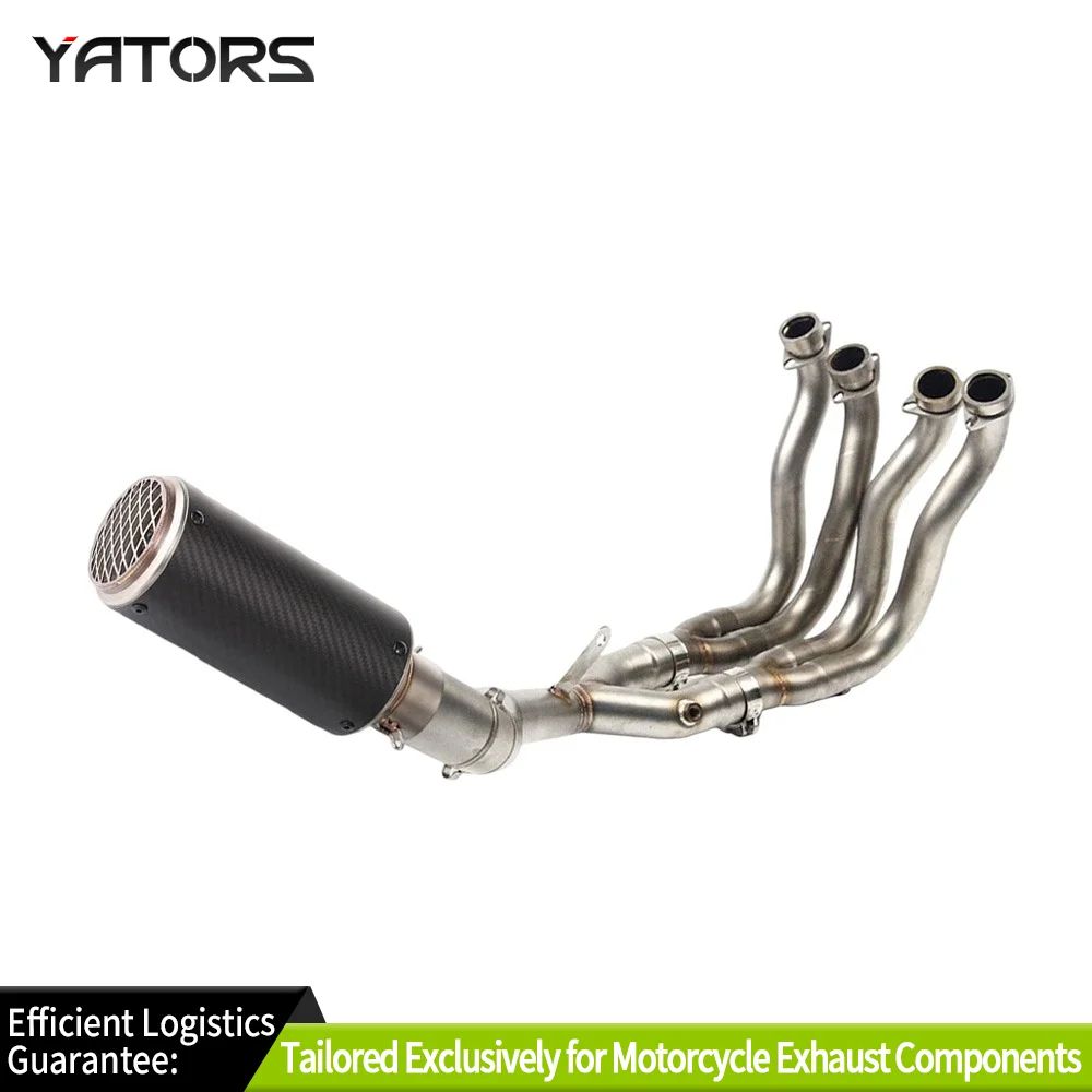 

Exhaust Systems For YAMAHA R1 2015-2023 MT-10 FZ10 Full System Exhaust Front Pipe Carbon Muffler Exhausts Pipes