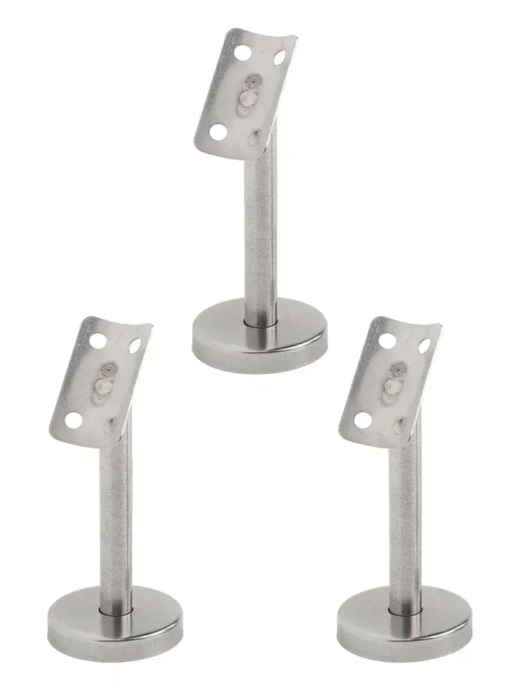 Home Improvement Adjustable Stair Support Handrail Bracket Silver Residential Use Robust Design Safety And Stability