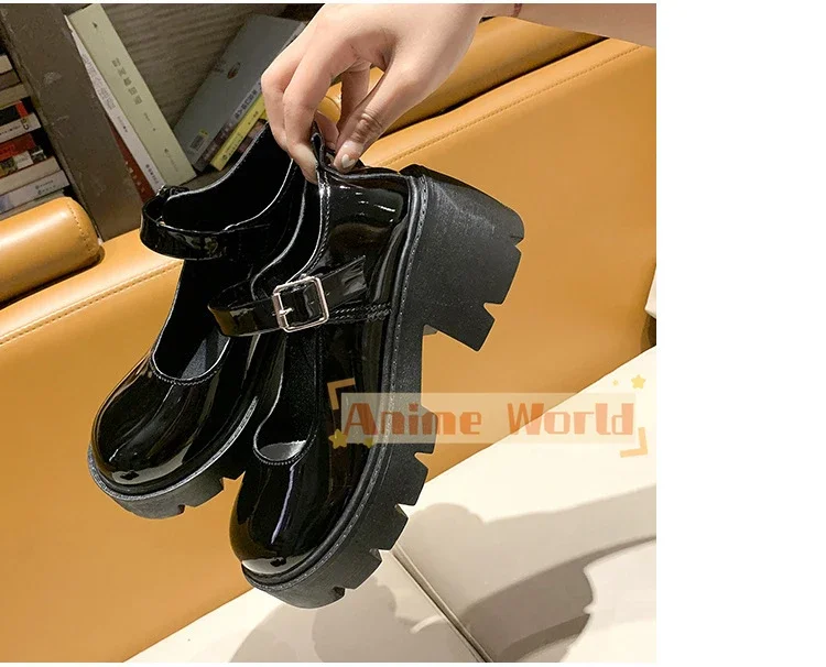 أحذية أنمي كارت كابتور ساكورا كوسبلاي للنساء ، إكسسوارات لوليتا عالمية ، زي طالب مدرسة ياباني ، أحذية برقبة