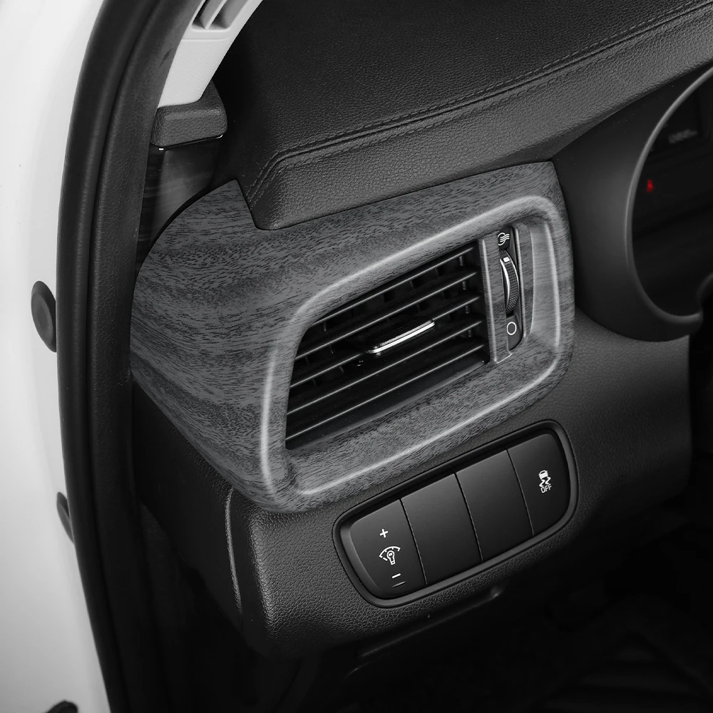 Für Kia Sorento 2014-2020 Carbon-Faser Mittelkonsole Lüftungsabdeckung Instrumententafel-Verkleidung Auto-Innendekor Zubehör LHD – Detail 18