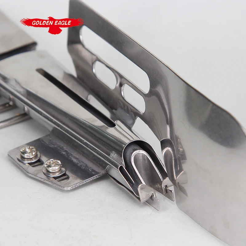 フォルダーテープサイズ1-3/8 -- 1/2 dayuフラットシーミングマシン一般的なフラットストレッチシリンダーシングルパケットダブルフォルダーdayu 103