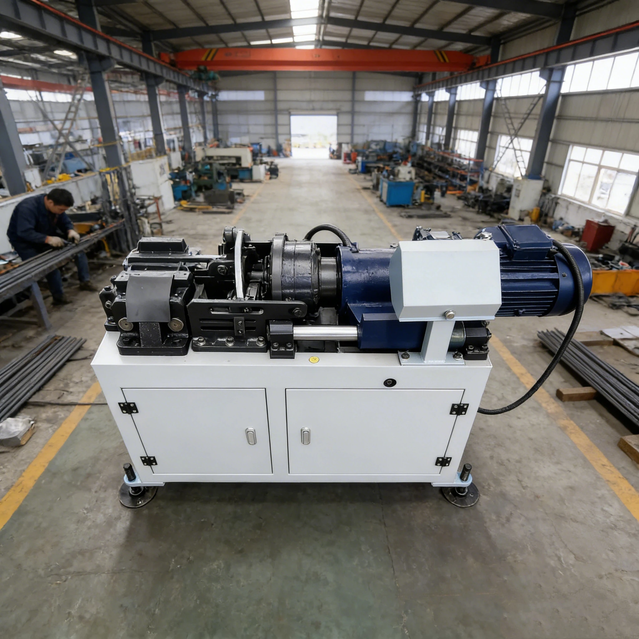 

New Thread Rolling Machine for Rebar Upsetting Thread Cutting for Manufacturing Plants with Motor As Core Component customized