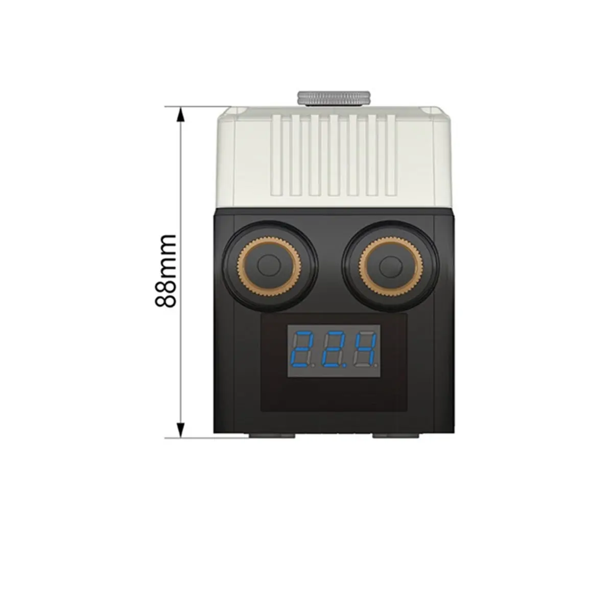 Water Cooler 12V Integrated Water Tank Pump,450L/H PC Water Cooling Pump Reservoir,Quiet for DIY Computer Liquid Cooling