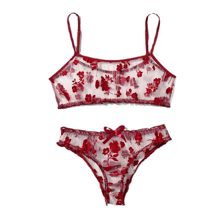 Сексуальное нижнее белье, перспективное сексуальное женское белье, костюм с флокированием, разноцветное сетчатое соблазнительное сексуальное женское белье, женское нижнее белье для женщин