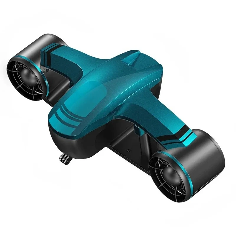 

Two-gear variable speed underwater vehicle Swimming equipped with underwater boosters for children