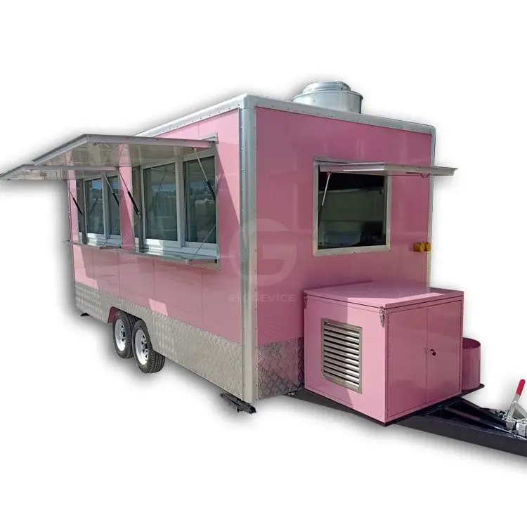 High Quality Food Trucks For Sale Mobile Food Trailer Cart