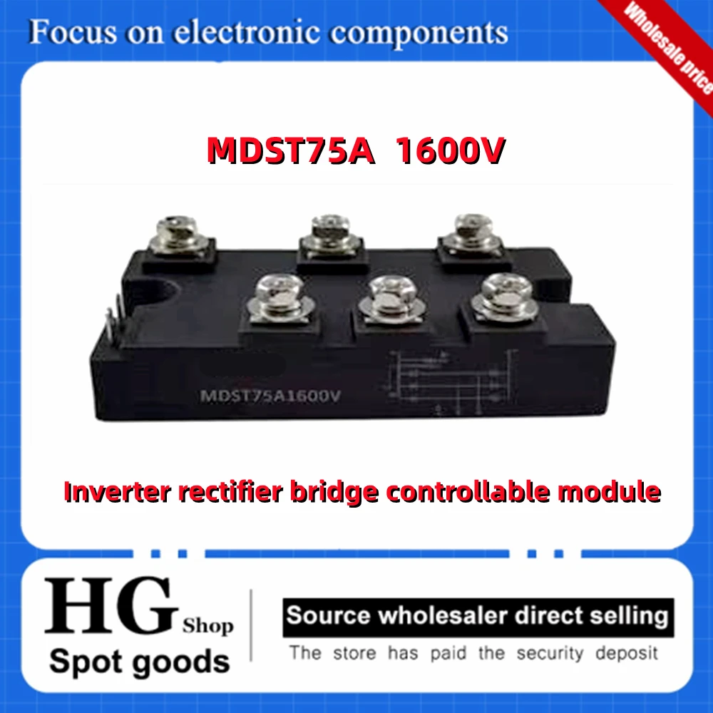 Three-phase rectifier bridge inverter MDST75A MDST100A MDST150A MDST200A 1600V thyristor inverter module