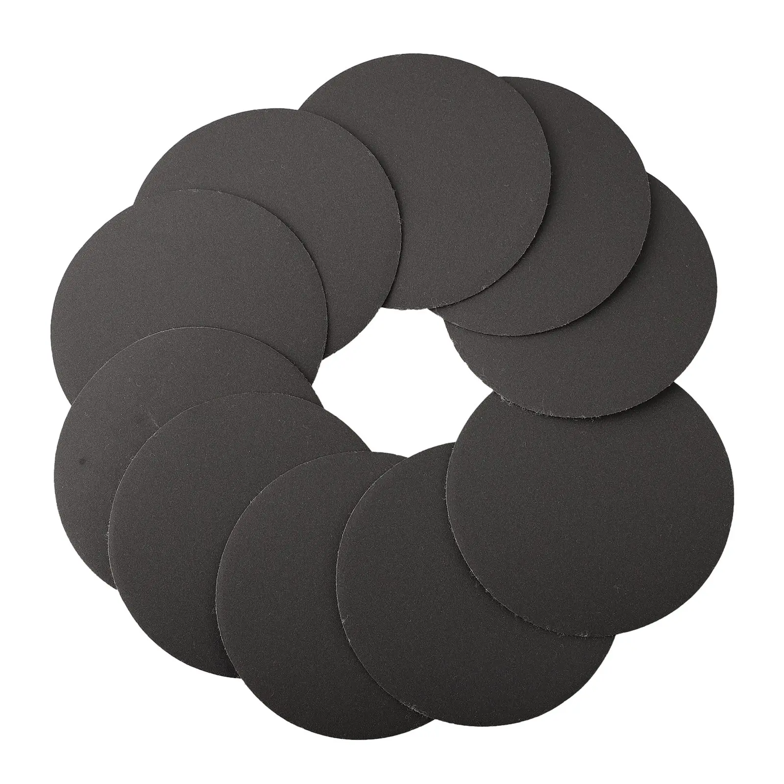 10Pcs 3Inch 75mm Waterproof Sanding Discs Hook&Loop Silicon Carbide Sandpaper Wet/Dry 240 -10000 Grit For Polishing Grinding