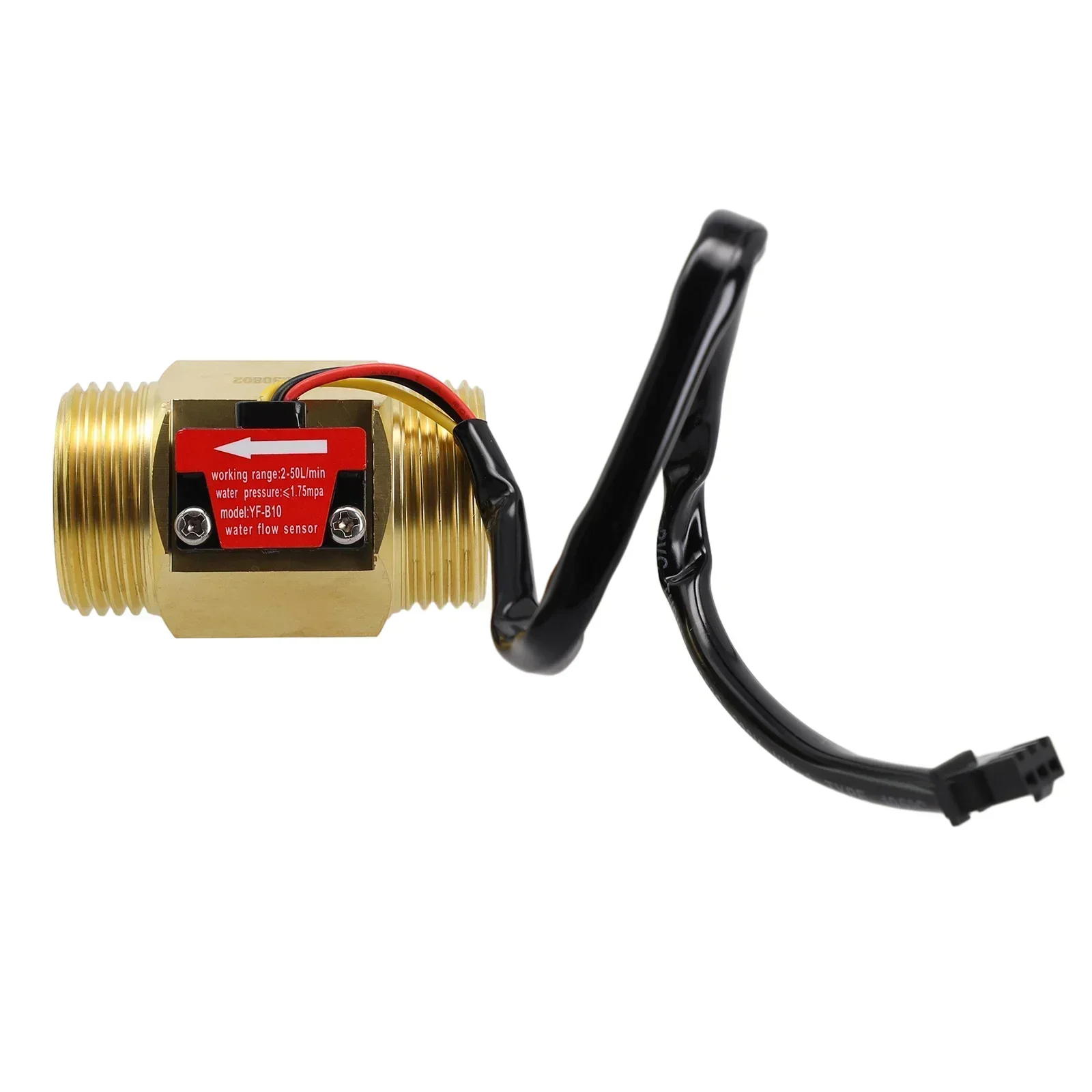 Água Stream Sensor Meter g1 Interface Hall Efeito Líquido Elemento Hall Sensor Hall Prático Yf-b10 1.75mpa Contador