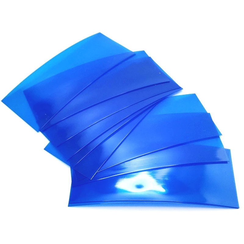 10 قطعة/الحزمة 18650 بطارية ليثيوم بولي كلوريد الفينيل الحرارة تقلص فيلم بطارية الجلد الحرارة تقلص كم