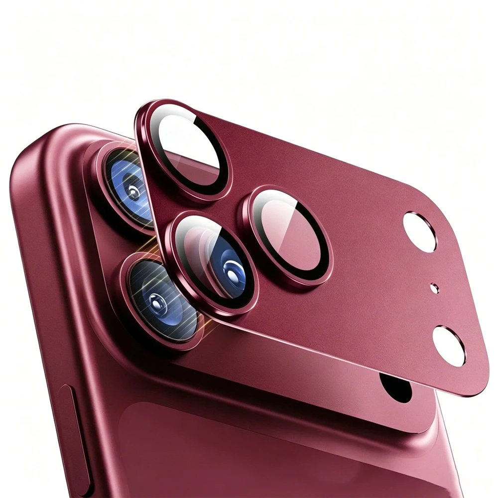 Originalfarbener Metall-Kameraobjektivschutz für iPhone 18 Pro Max HD AR Penetration AF Anti-Fingerabdruck für iPhone 18 Pro 18 Film