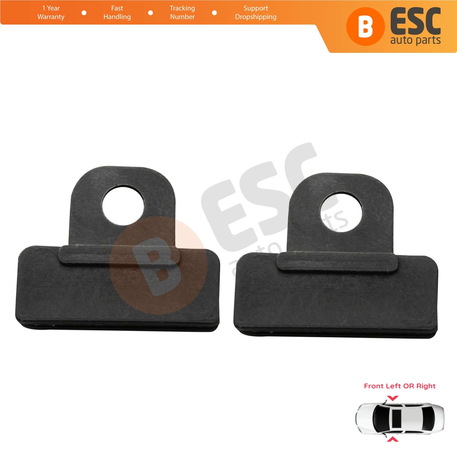 

EWR5023 Power Manual Window Glass Holder Slider Sash Clips for Toyota Corolla Prius Cruiser Hilux Matrix Pontiac Vibe Lexus RX