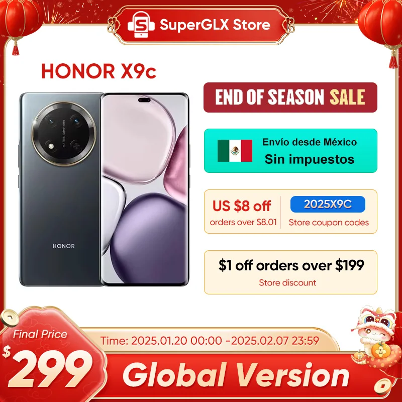 2024 New HONOR X9c 5G Global Version 6.78\