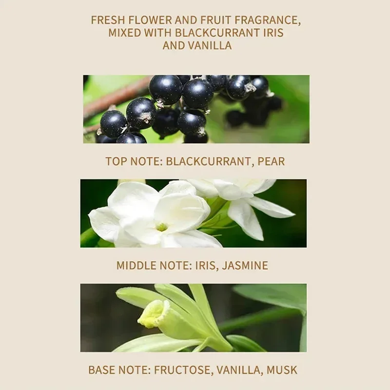 Fresh Body Spray Flower Fruit  Lasting Natural Plant Love Spell Scent Velvet Petal Fragrance Crushed Flash gold Deodorant 250ml