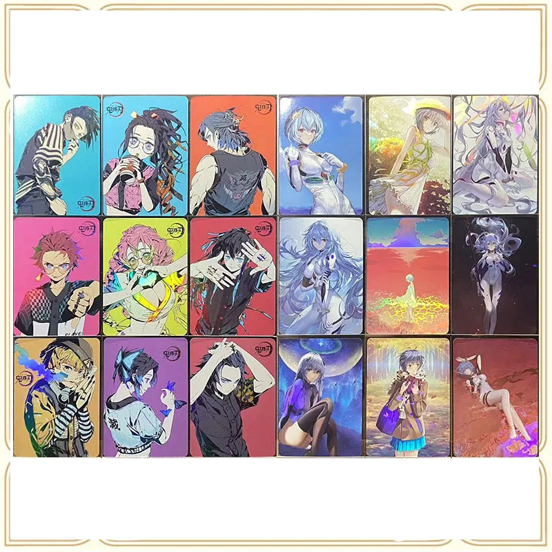 Anime Goddess Story DIY ACG Sexy Card Collectible Card Kamado Nezuko Tanjuurou Zenitsu Toys For Boys Christmas birthday present