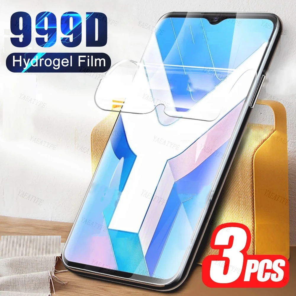 

3 шт. Гидрогелевая пленка для Vivo Y20 Y70 Y50 Y30 Y73 Y52 Y72 5G Y31 Y51 защита для экрана Y 20 30