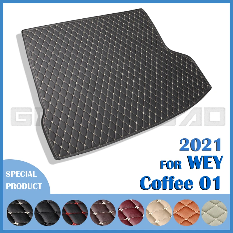 Car Trunk Mat For WEY Coffee 01 2021 Custom Car Accessories Auto Interior Decoration