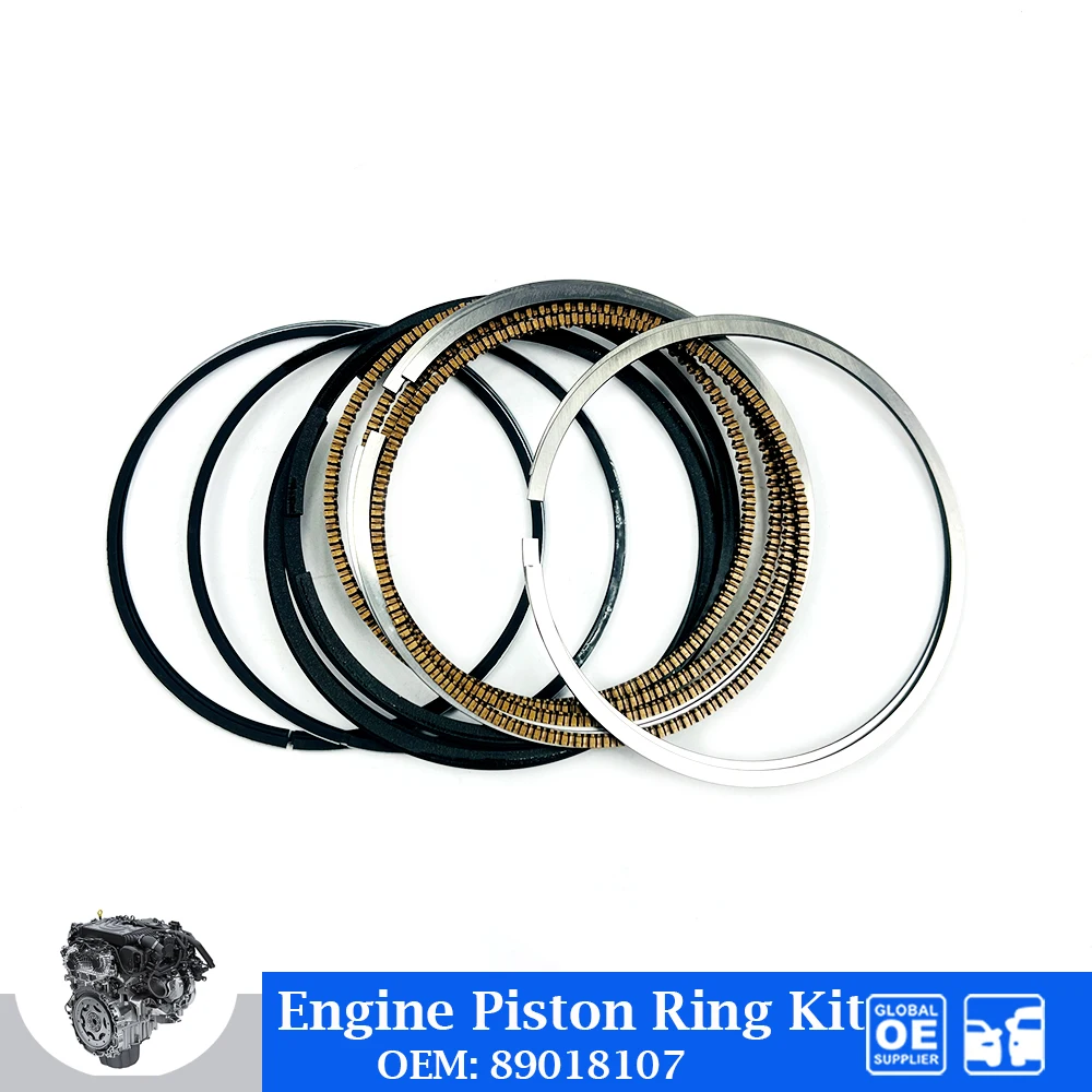 

Engine Piston Ring Set For Buick New LaCrosse Regal Cadillac SLS XTS ATS CTS ATSL XT5 CT6 2.0T Car Accessories 89018107 O-Ring