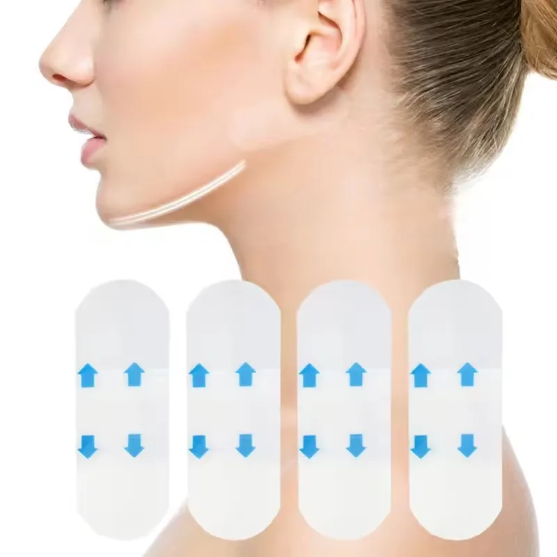 Lifting Up Face Stickers Invisible Transparent Thin Face Contours Patche Chin Lift Tools V-Shape Face Skin Adhesive Tape
