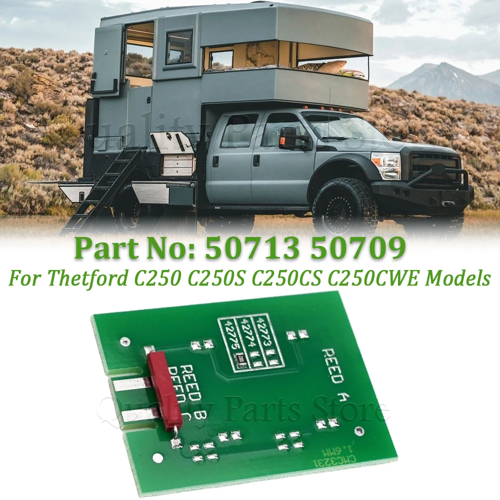 

Для Thetford Caravan, кассета для унитаза, мусорный бак для унитаза, 1 шт., герконовый переключатель для смыва унитаза для автофургона, печатная плата SC250 C250 50713 50709