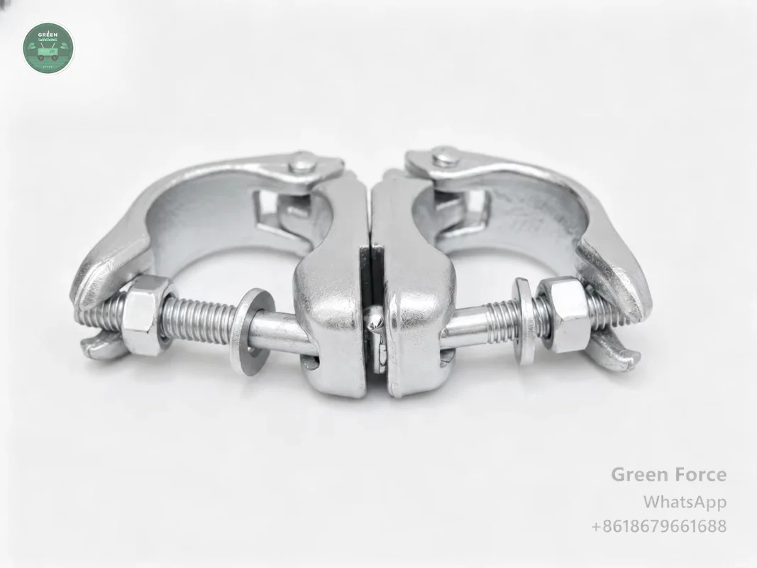 Premium Galvanized Scaffold Swivel Coupler | Rotating Pipe Connector | High-Strength Structural Fitting
