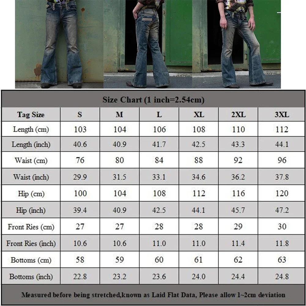 남성용 플레어 하이 스트레이트 청바지, 스트리트 단추 바지, 남성용 빈티지 스트리트웨어, 넓게 적용 가능