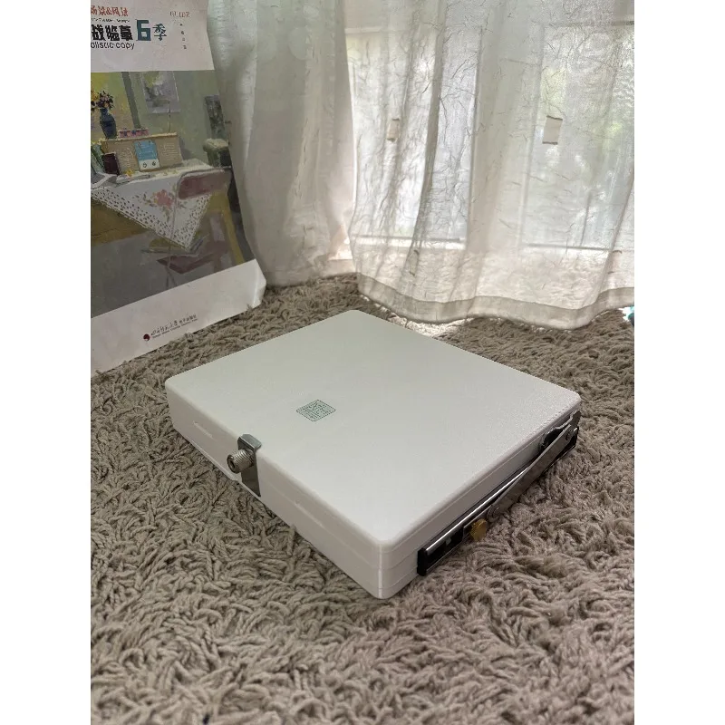 Fits Canvas Height 50–500mm，Portable 3D Printed Oil Painting Box – Adjustable Easel Stand with Washable Stainless Steel Palette