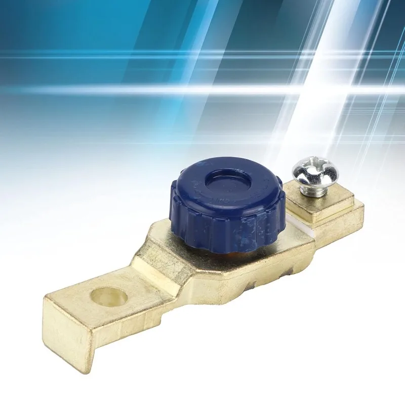 Anti-leakage Switch Car Side Post Battery Disconnect Switch 12V 80A Car Motorcycle Disconnect Battery Cut Off Kill Terminal