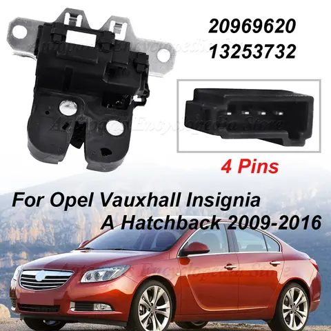 Car Rear Tailgate Boot Latch Lock 13253732 For Opel Vauxhall Insignia A Hatchback 2009-2016 20969620