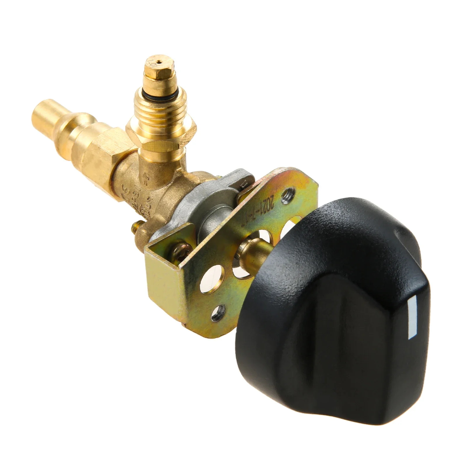 Solid Brass Valve Control Knob with 1/4\