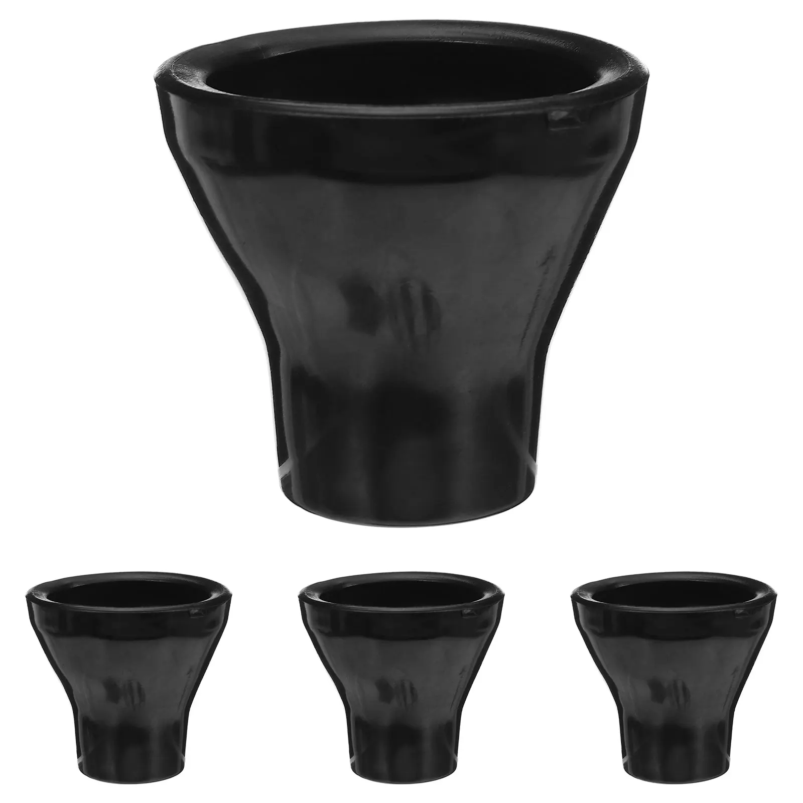 

4 Pcs Ball Absorber Pick-up for Putter Rubber Accessories Bubber Grip Golf Accessory