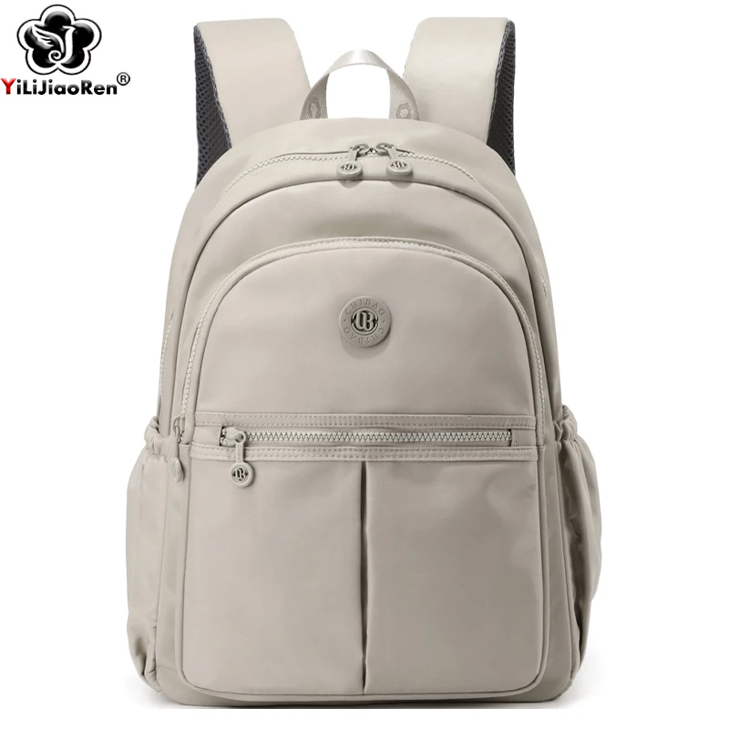 Fashion Backpack Women Waterproof Nylon Daypack Commuter Back Pack Large Capacity School Bag Girls Lightweight Travel Rucksack