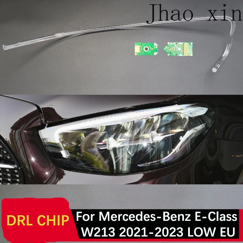 Circuit Board Angel Eyes White Light Ballast Module for Mercedes-Benz E-Class W213 Car Headlights DRL CHIP Tube 2021-2023 LOW EU