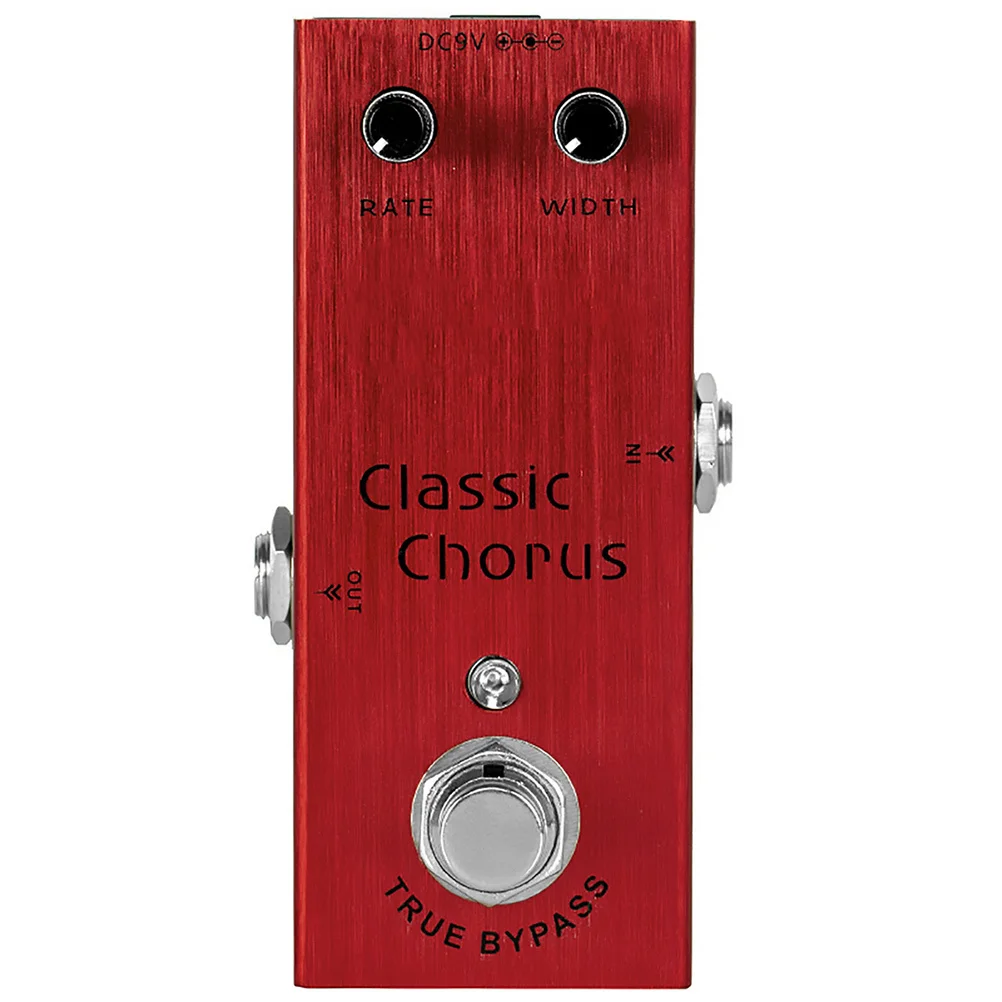 メタルエレキギターエフェクトペダルシングルブロックコンパクトエフェクタークラシックコーラスサウンドエフェクトエレキギターアクセサリー用