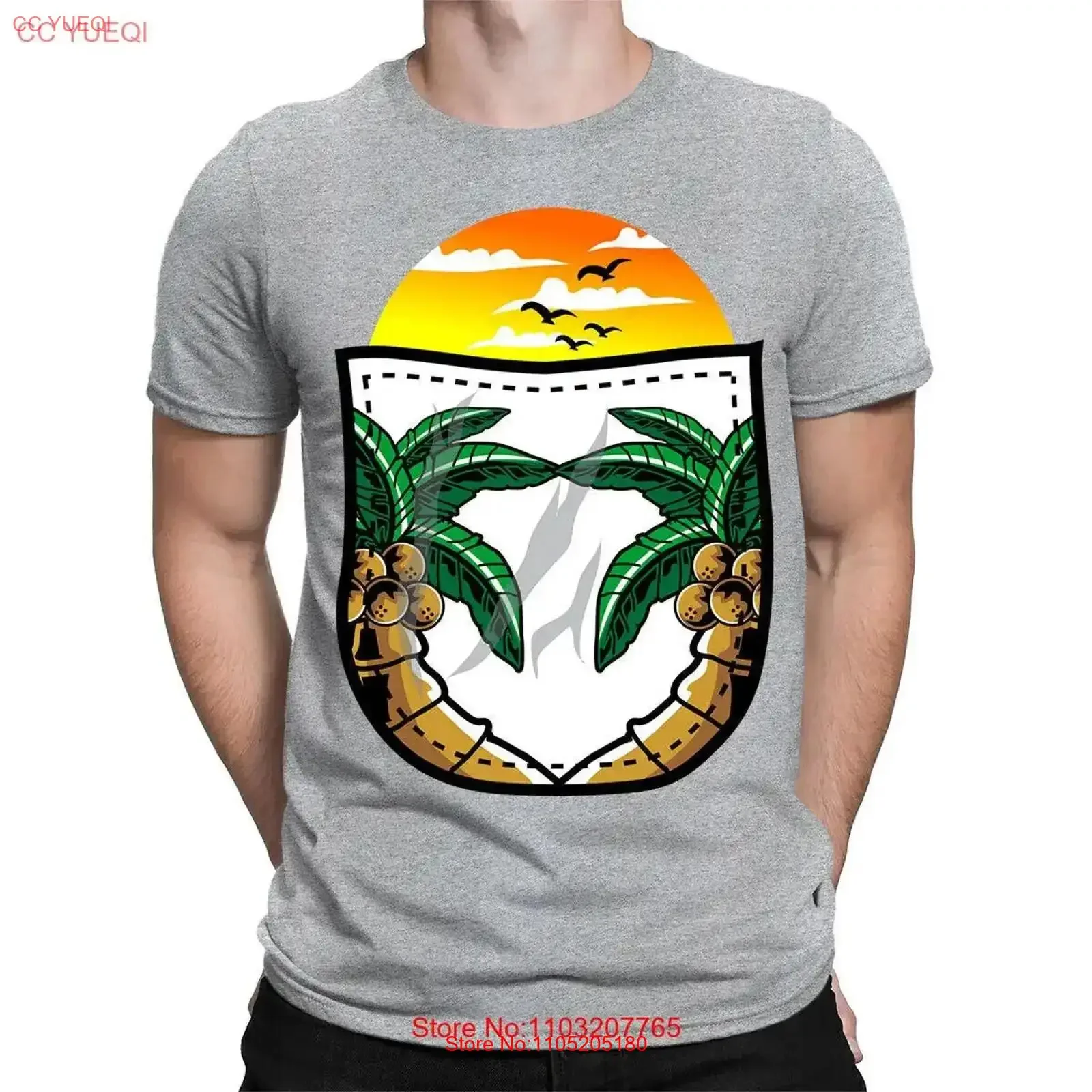 The Shark Holiday Beach Vacations Trip Day Party T Shirt Top BAL vintage Washed Breathable Stylish streetwear