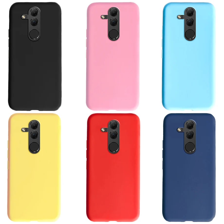 Telefon Fall Für Huawei Mate 20 Lite Fall Abdeckung Silikon Ultra Dünne Schlanke Weiche Feste Matte Zurück Abdeckung Mate 20 Lite 20 Lite fall Coque – Detail 1